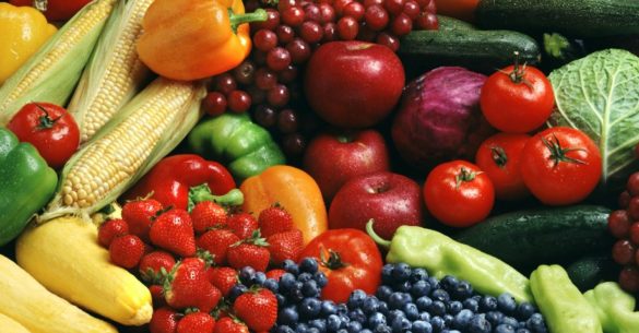 veggies, fruit